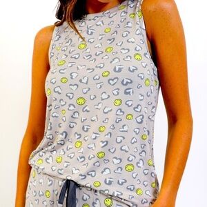 PJ Salvage Women's Loungewear Happy Days Tank m